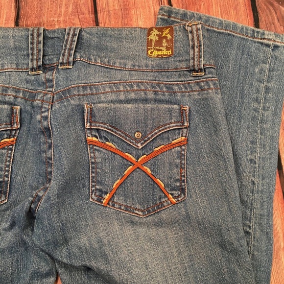 ZCAVARICCI Jeans Embroidered pockets size 13 - Picture 6 of 6
